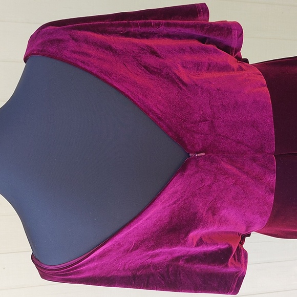 Revelry Burgundy Gwen Maxi Dress Sz 14 - Picture 10 of 14